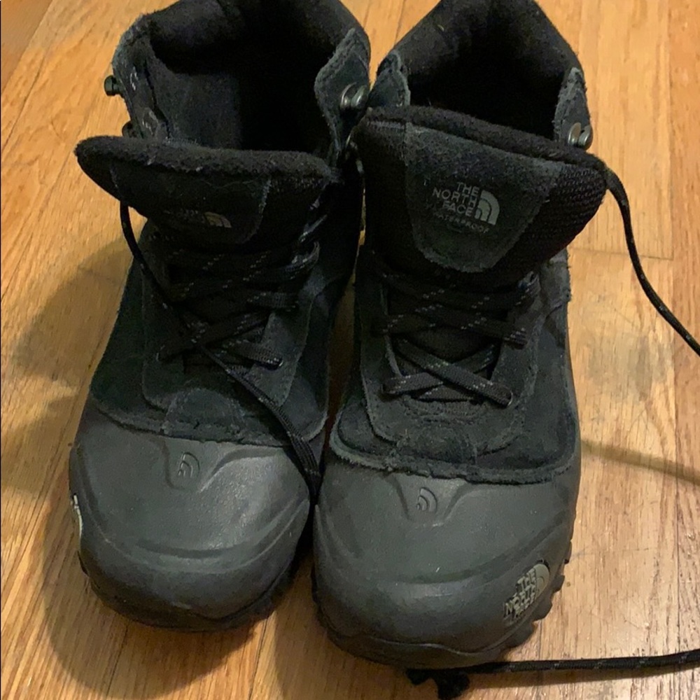 black north face boots